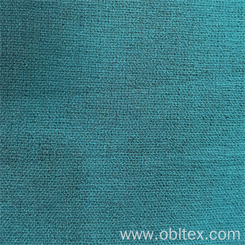 OBL22-C-062 Polyester Imitation Linen For Dress